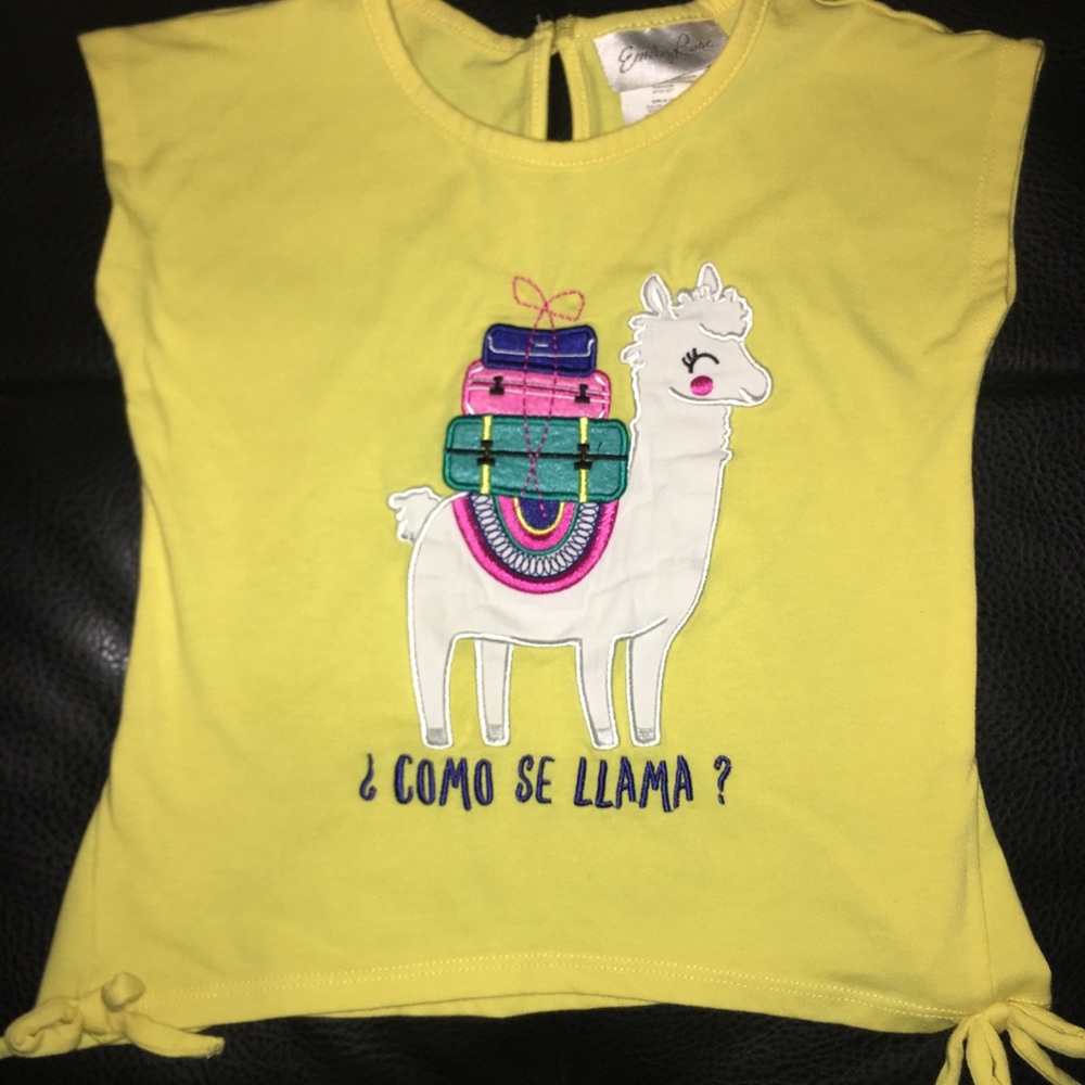 🦙 Yellow Como Se Llama Blouse 🦙
